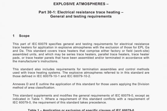 IEC IEEE 60079-30-1 pdf free download