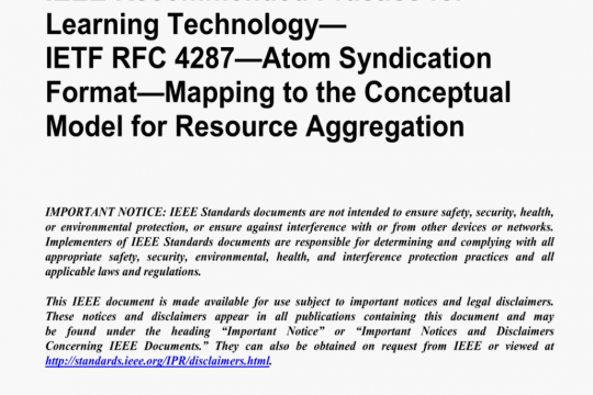 IEEE Std 1484.13.5 pdf free download