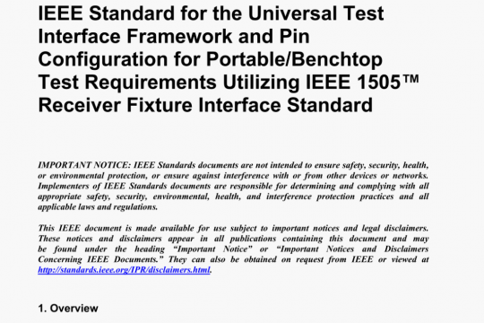 IEEE Std 1505.3 pdf free download