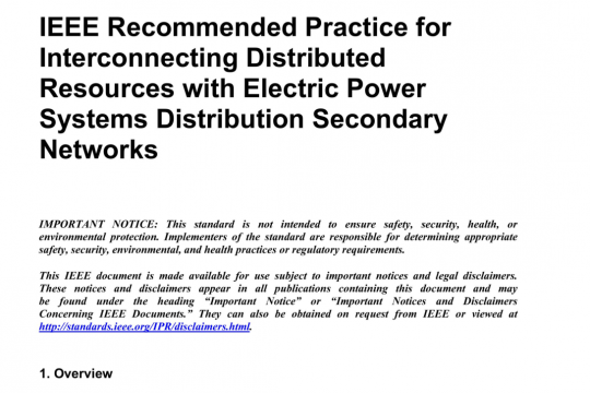 IEEE Std 1547.6 pdf free download
