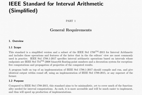 IEEE Std 1788.1 pdf free download