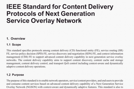 IEEE Std 1903.1 pdf free download