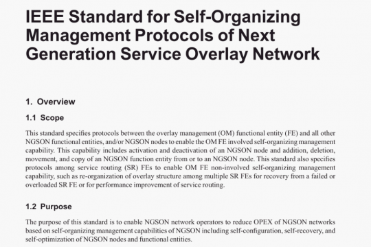 IEEE Std 1903.3 pdf free download