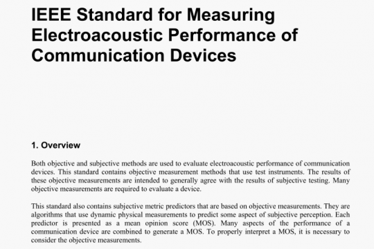 IEEE Std 269  pdf free download