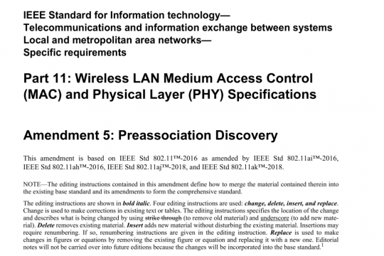 IEEE Std 802.11aq  pdf free download