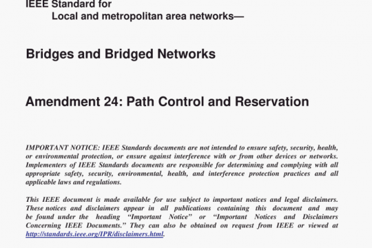 IEEE Std 802.1Qca  pdf free download