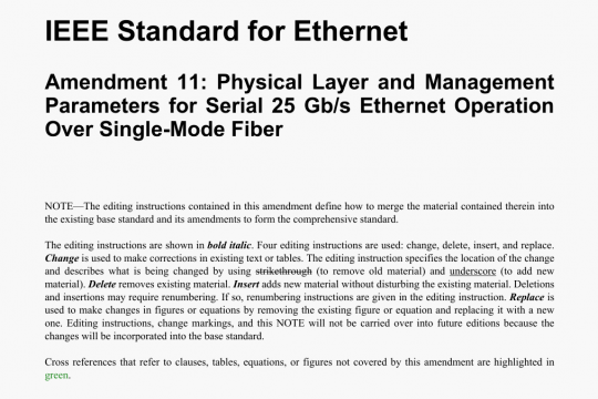 IEEE Std 802.3cc pdf free download