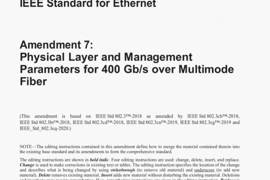 IEEE Std 802.3cm pdf free download
