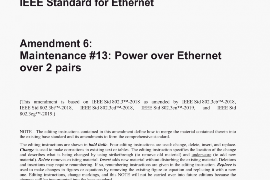 IEEE Std 802.3cq pdf free download