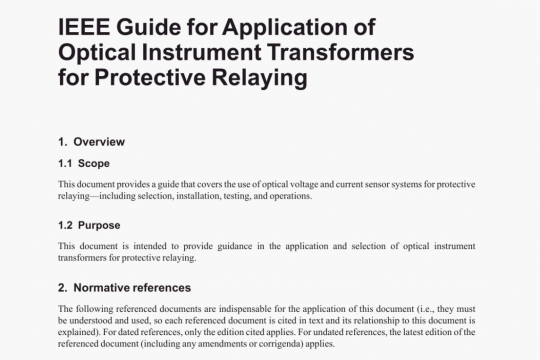 IEEE Std C37.241 pdf free download