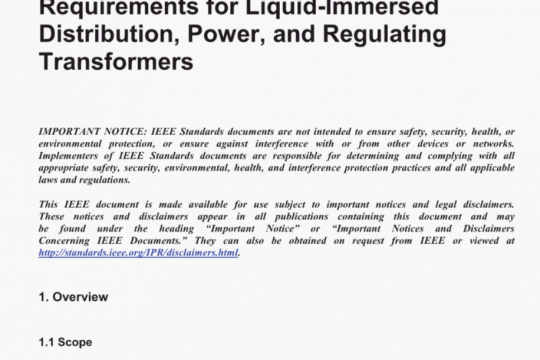 IEEE Std C57.12.00 pdf free download