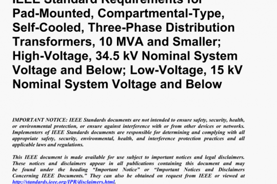 IEEE Std C57.12.34 pdf free download