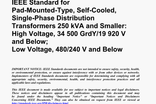 IEEE Std C57.12.38 pdf free download