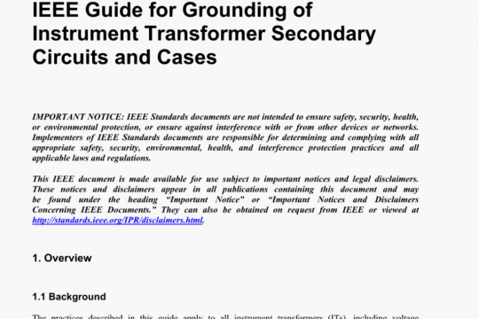 IEEE Std C57.13.3 pdf free download