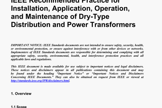 IEEE Std C57.94 pdf free download