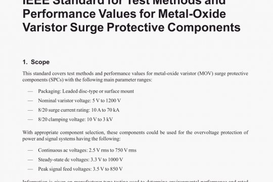IEEE Std C62.33 pdf free download