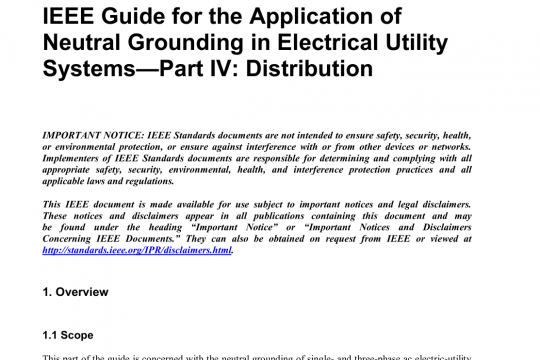 IEEE Std C62.92.4 pdf free download